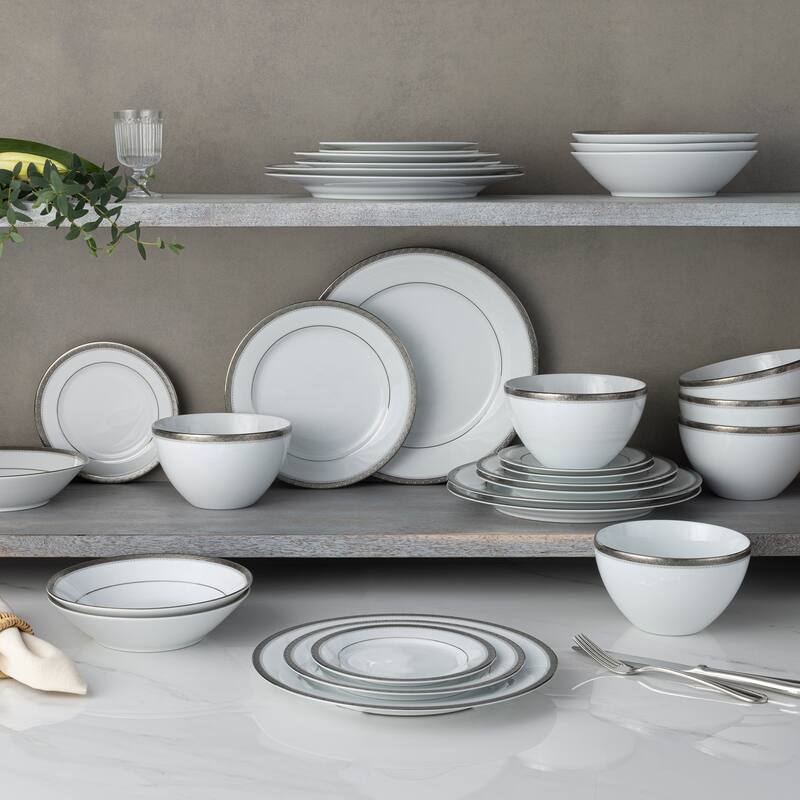 Noritake Charlotta 30-Piece Dinnerware Set, Service for 6