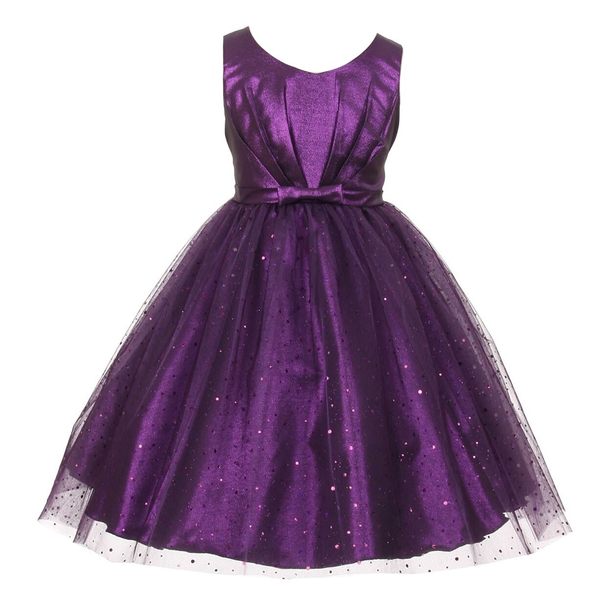 purple occasion dress