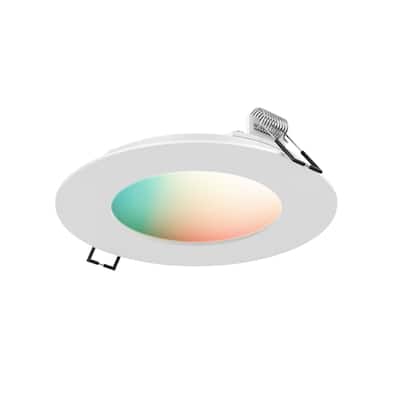 DALS Lighting Smart RGB and CCT Recessed Panel Light