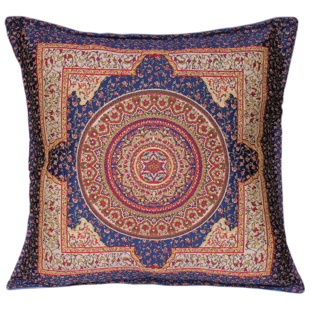 Vintage Retro Royal Exotic Kavka Turkish Throw Pillow