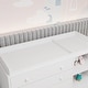 preview thumbnail 10 of 15, Timechee 47.2"W 5 Drawers Wooden Changing Table Dresser