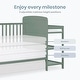 preview thumbnail 16 of 18, Dream On Me Anna 4 in 1 Full Size Crib and Changing Table Combo