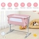 preview thumbnail 5 of 42, Babyjoy Portable Baby Bed Side Sleeper Infant Travel Crib W/Carrying - See Details