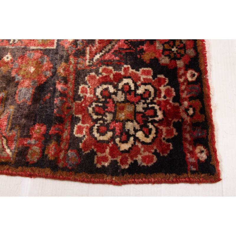 ECARPETGALLERY Hand-knotted Sarabi Red Wool Rug - 7'6 x 11'3