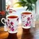 preview thumbnail 2 of 6, Tulip Bone China Tea/Coffee Mug in Gift Box