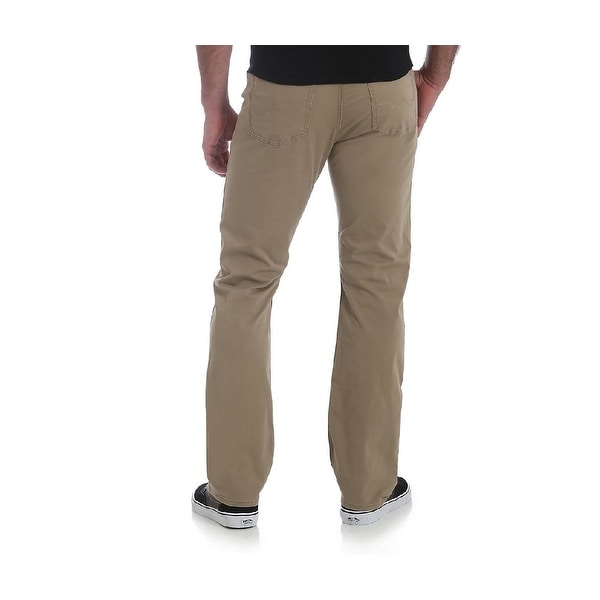 wrangler straight fit 5 pocket pants
