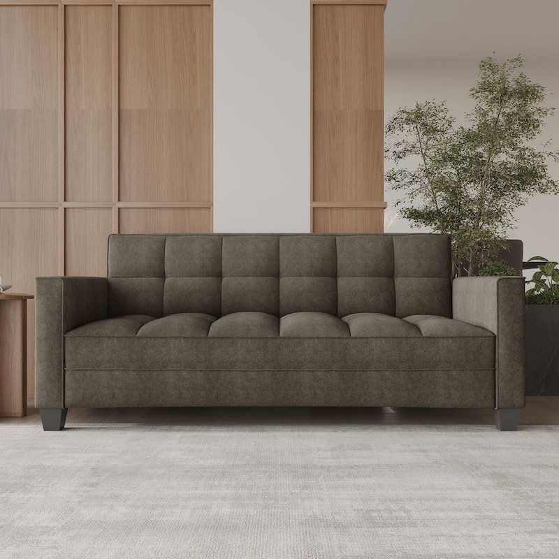 CraftPorch Chic Modern Linen Upholstered Sofa