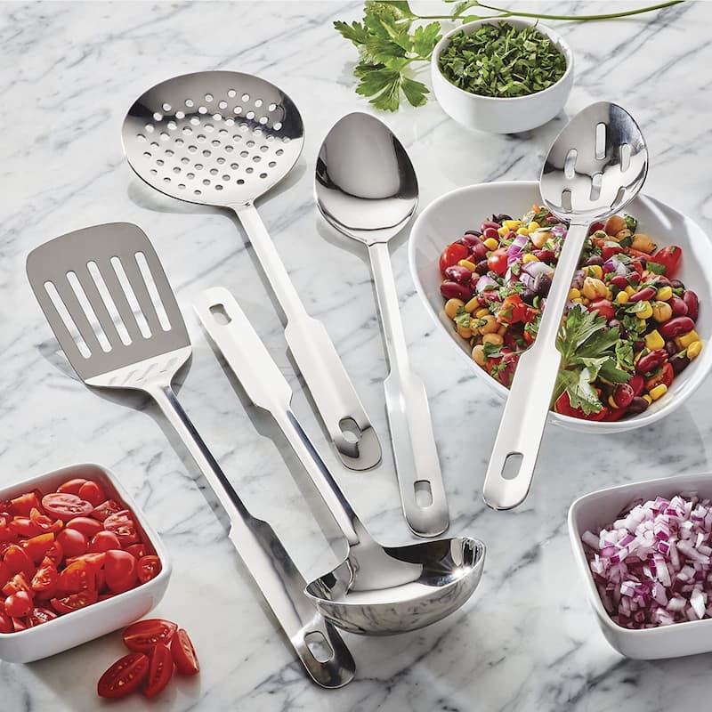 Amco 5 Piece Utensil Set - 14 in