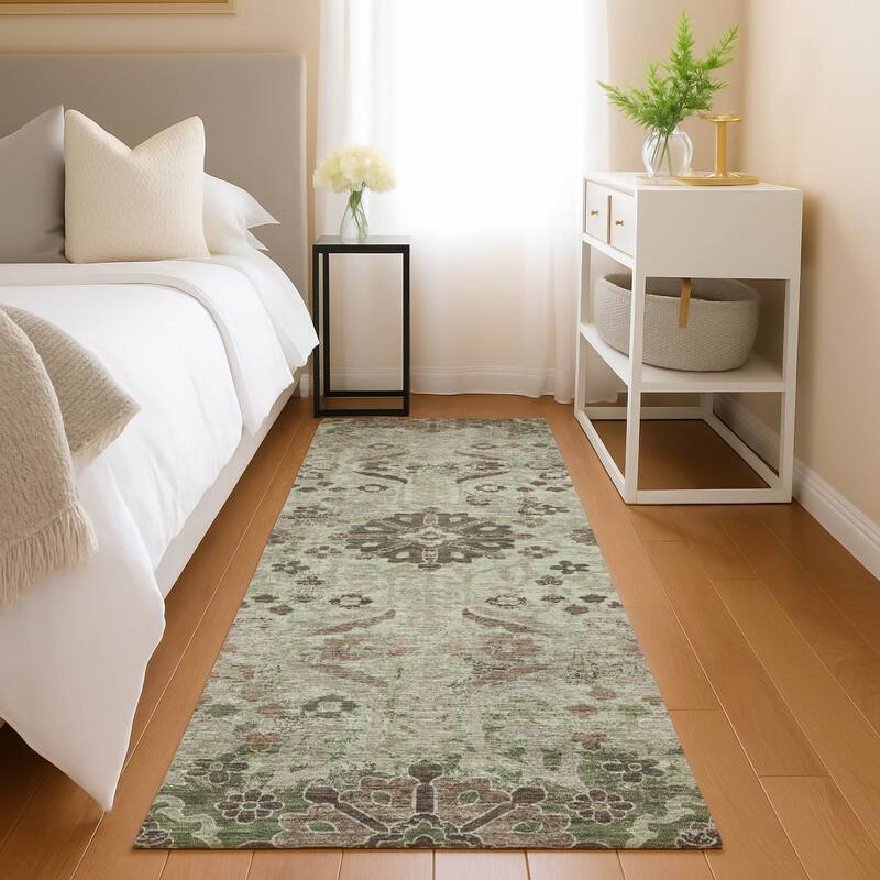 Machine Washable Indoor/ Outdoor Global Firestone Chantille Rug