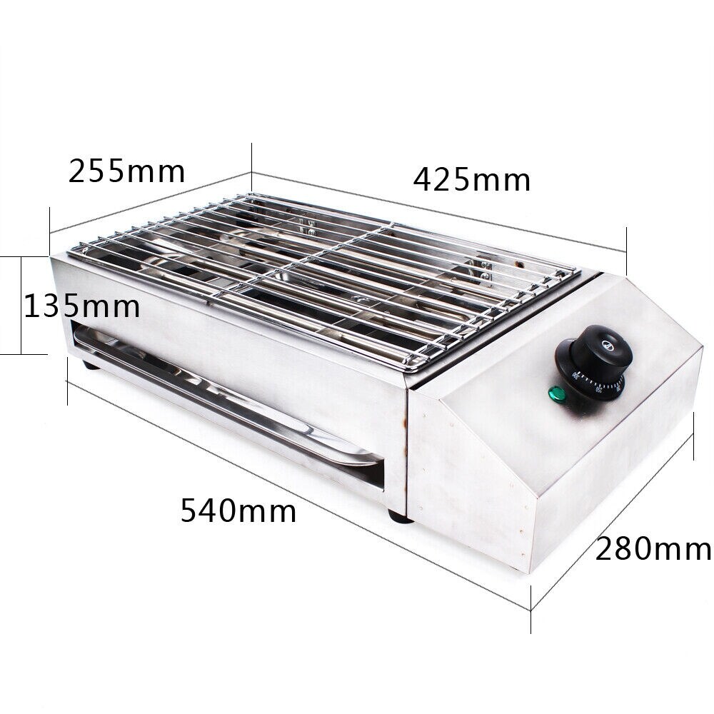 1800W Smokeless Barbecue Oven