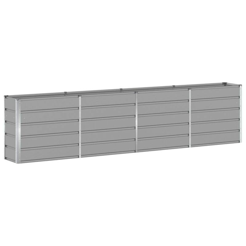 vidaXL Planter in Steel - 39.37 x 15.75 x 17.72"