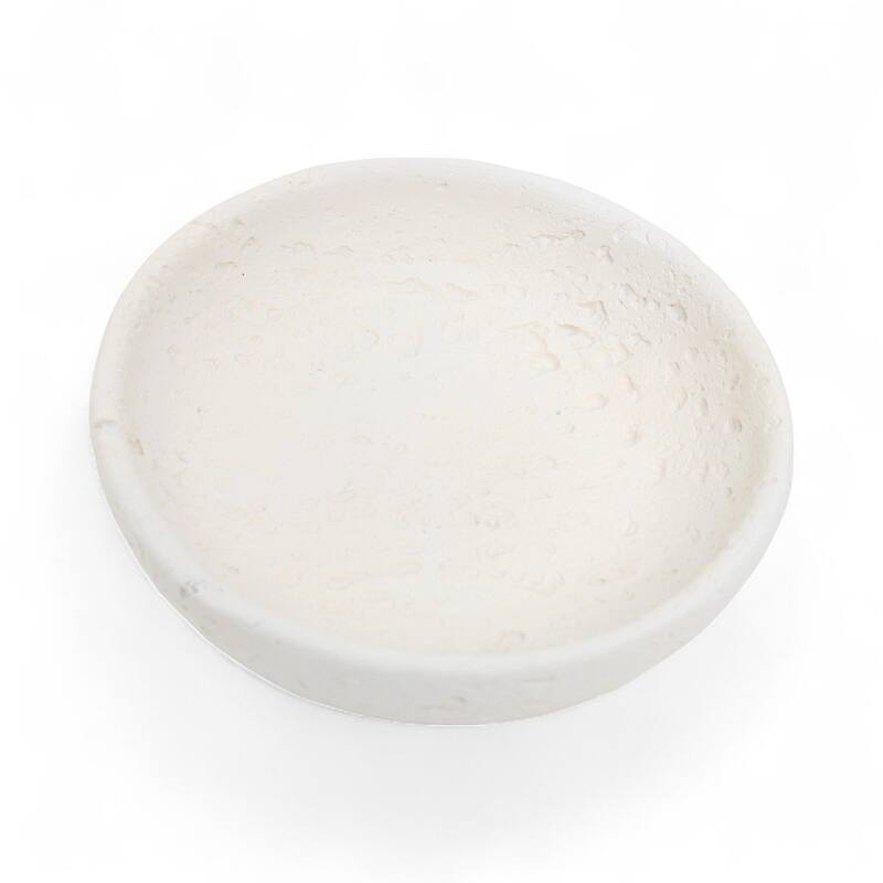 Avice Beige Stone Style MGO Decorative Bowl - Large