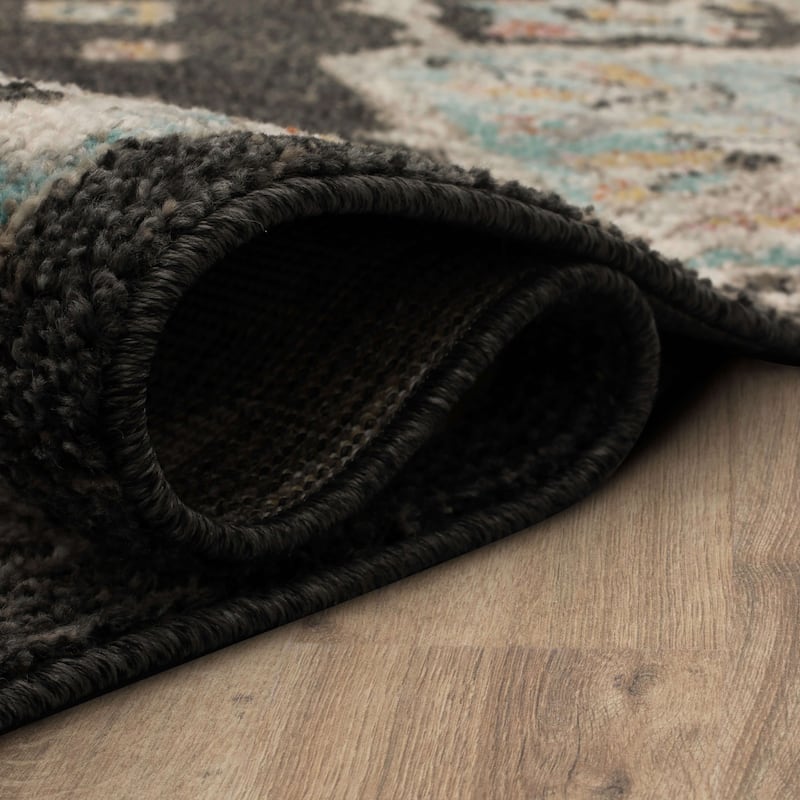 Mohawk Home Laughton Traditional Medallion Area Rug