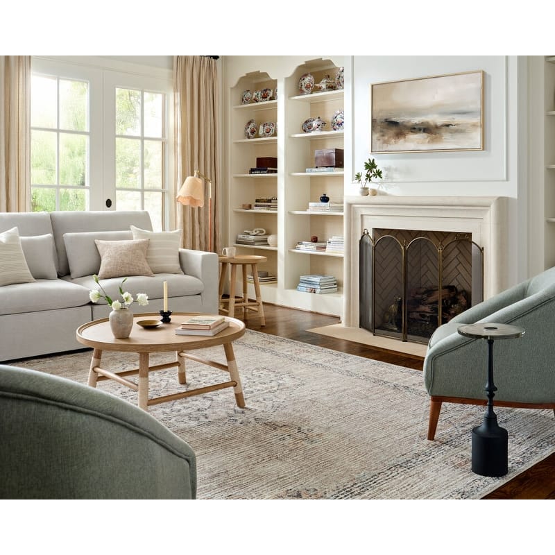 Livabliss Lila Updated Traditional Medallion Area Rug