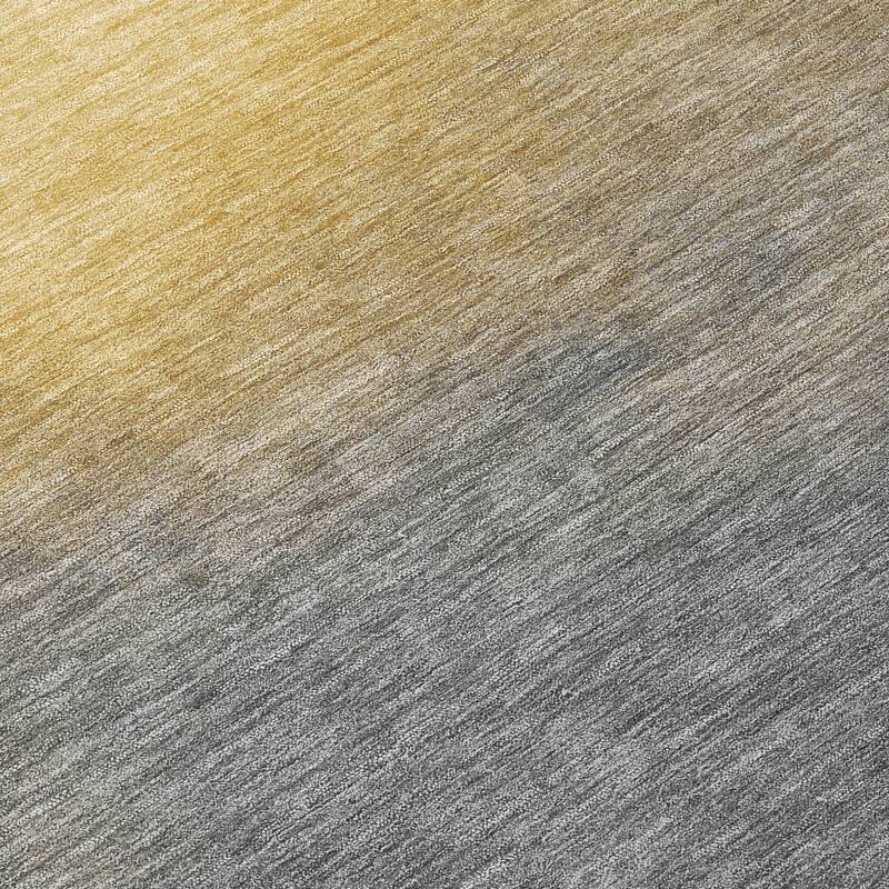 Machine Washable Indoor/ Outdoor Modern Dawn Chantille Rug