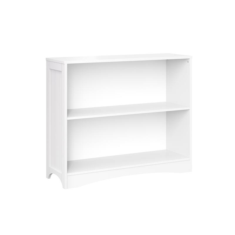RiverRidge Kids Playroom Horizontal Toy Organizer Bookshelf with Open Storage Shelves