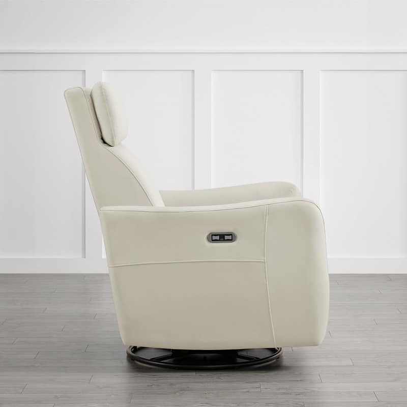 Merlin Power Swivel Glider Rocker Recliner Nursing Chair Recliner