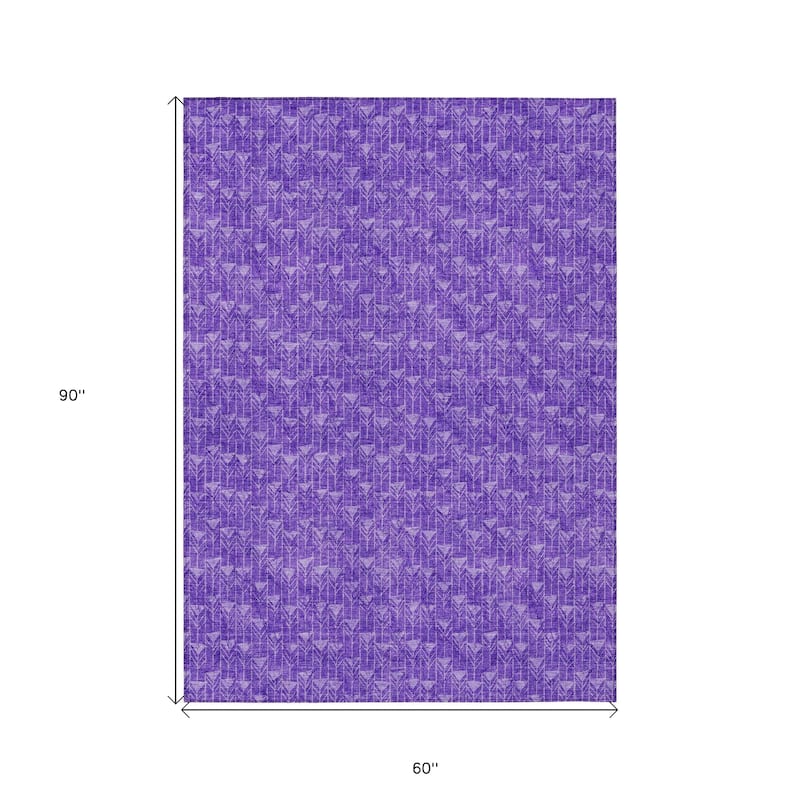 Mafi Stylish Geometric Weather Resistant Versatile Elegance Outdoor Rug