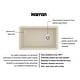 preview thumbnail 41 of 65, Karran Undermount Quartz 32 in. Single Bowl Kitchen Sink Kit