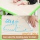 preview thumbnail 8 of 6, Kids Table and 6 Chair Set for Ages 2-10