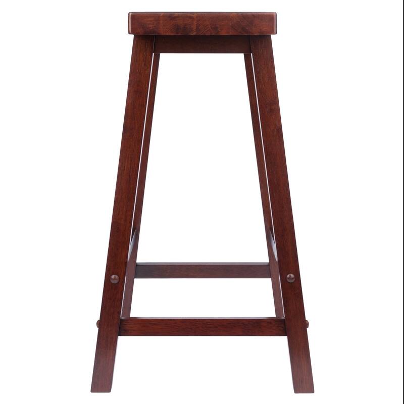 Saddle Seat Counter Stool - 17.48 x 14.47 x 24 inches