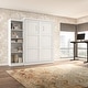 preview thumbnail 20 of 54, Pur Queen Murphy Bed with Storage Unit (90W) by Bestar