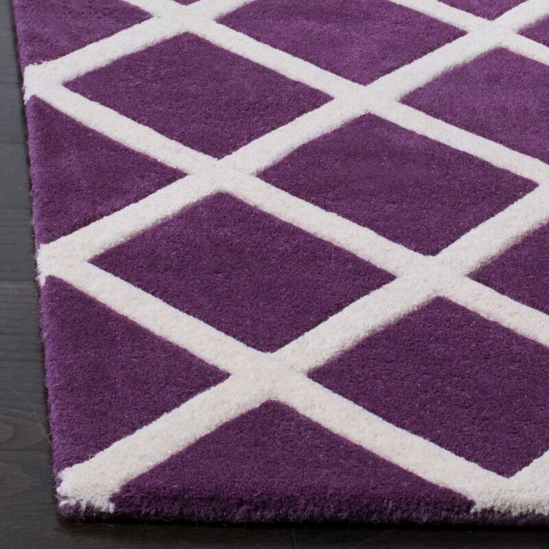 SAFAVIEH Handmade Chatham Retha Modern Moroccan Wool Rug