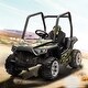 preview thumbnail 17 of 29, 12V Dual-Drive Kids Electric Ride-On Car with Remote Control, LED Headlights, Music, and USB for Ages 3-8 Green