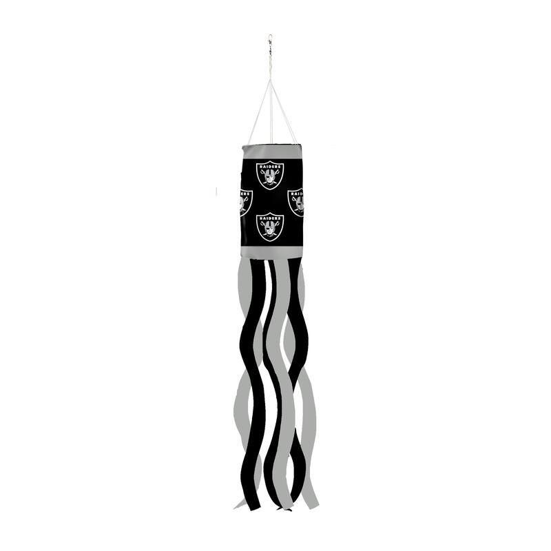 40" NFL Team Sublimated Fabric Windsock - Raiders