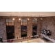 preview thumbnail 2 of 6, Luxury Modern LED Track Lighting, 12"H x 4.7"W, with Cinema Style, Swiveling Heads, Brushed Nickel Finish - 108