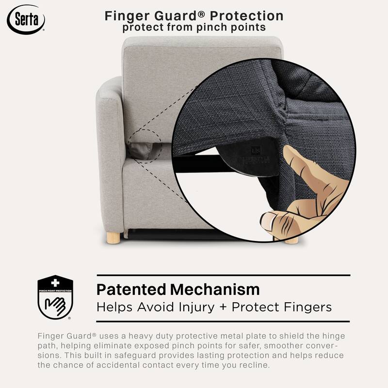 Serta Christine Convertible Chair