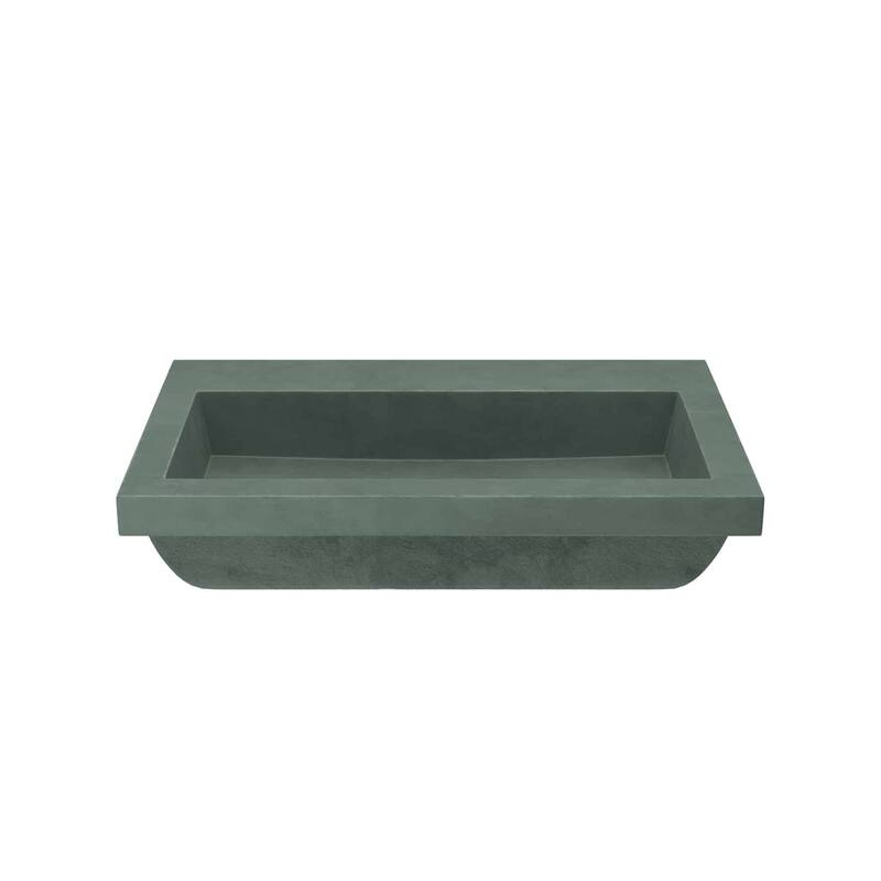 Native Trails NativeStone 30" Rectangular Stone Composite Drop In