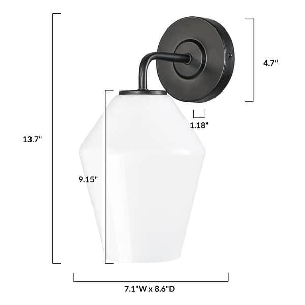 dimension image slide 1 of 2, Light Society Clare Wall Sconce