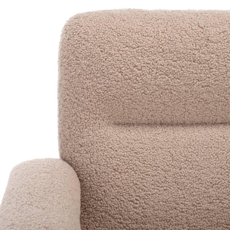 SAFAVIEH Sylvaine Solid Wood Accent Chair (Fully Assembled) - W33" x D30" x H33" - 33Wx30Dx33H