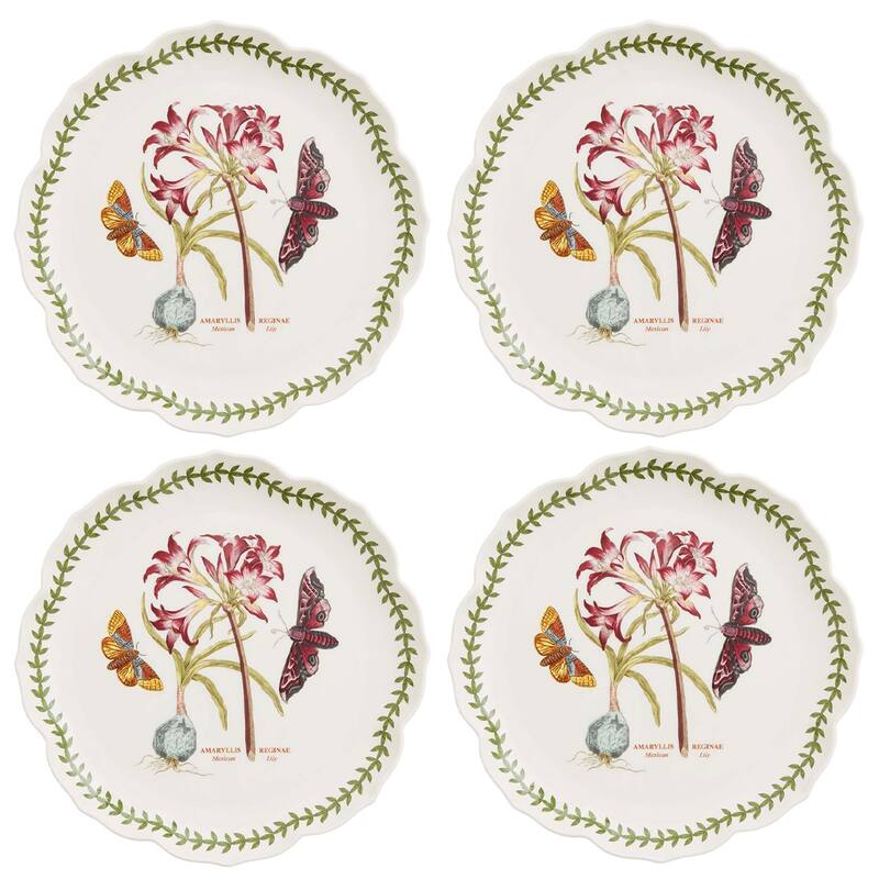 Portmeirion Botanic Garden Lotus 11.25 in Plate - 11.25 in - 4 Piece