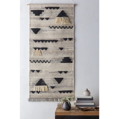 Olympos Taupe Traditional Decorative Tapestry