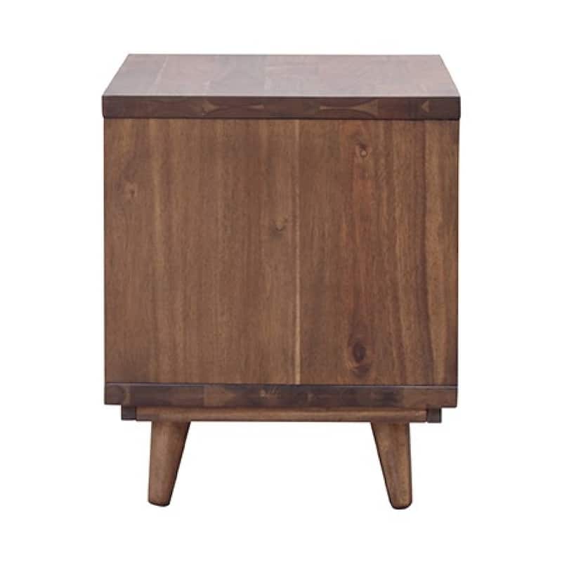 NPD Furniture Piero Chevron Nightstand
