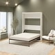 preview thumbnail 3 of 11, Signature Sleep Pinnacle Queen Murphy Bed, White and Walnut