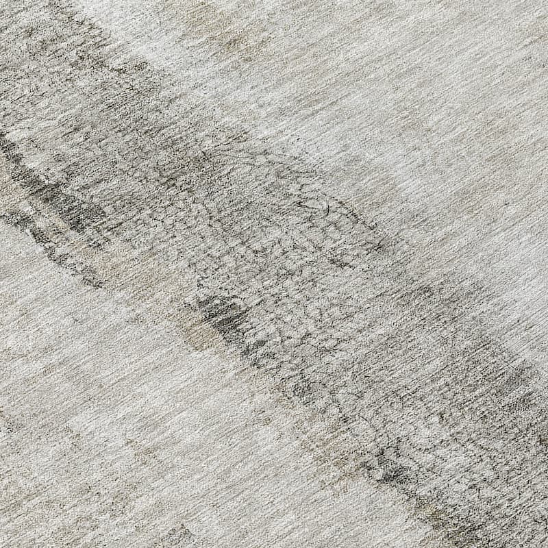 Machine Washable Indoor/ Outdoor Chantille Modern Contemporary Rug