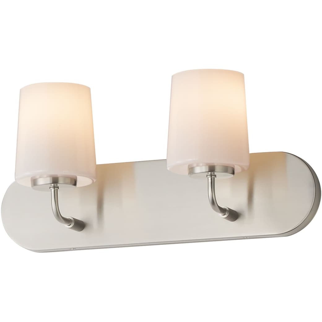 Maxim 12892WT Durham 2 Light 18" Wide Bath Vanity Light