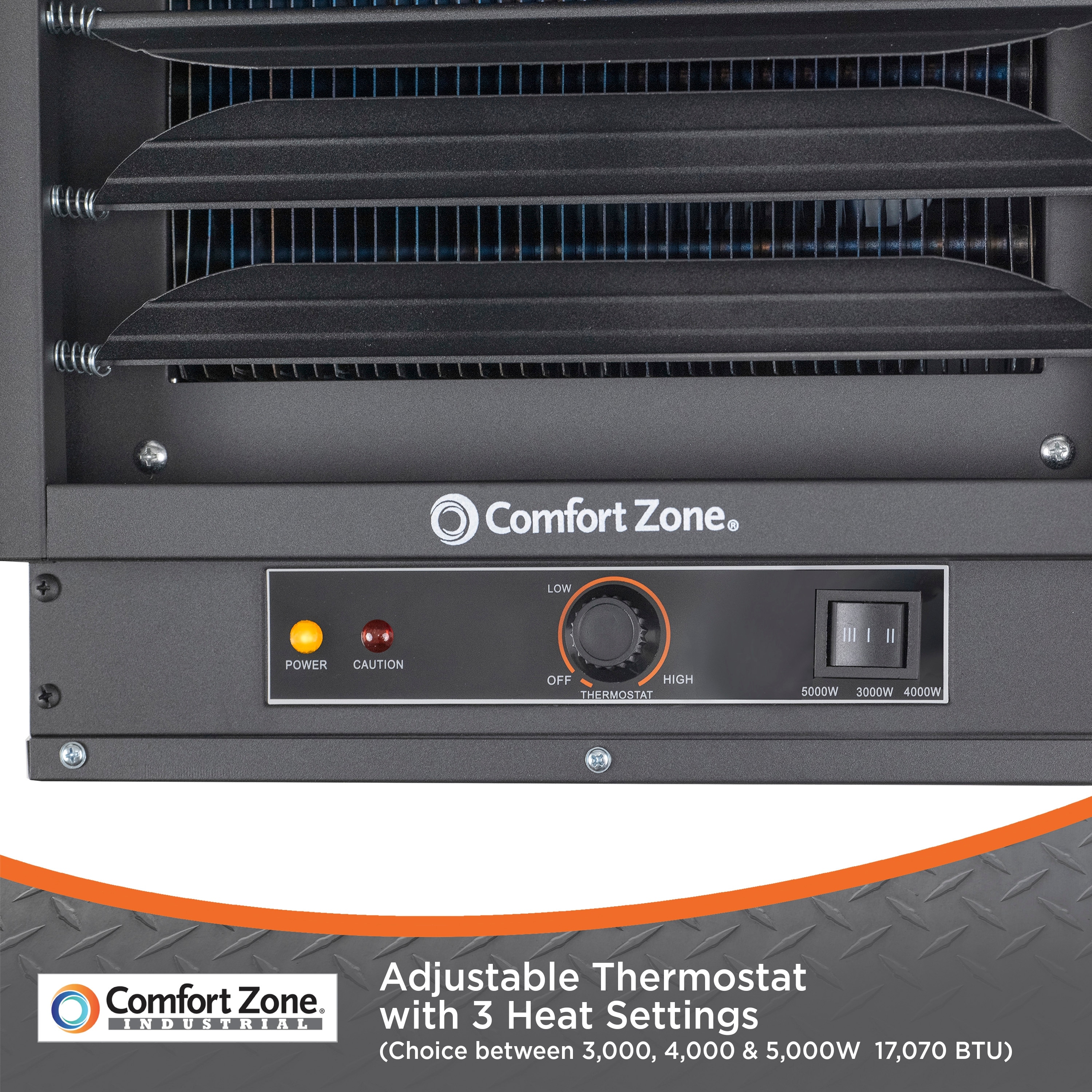 Electric Heater Comfort Zone Cz220 Reviews 7500 Watt Comfort Zone