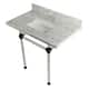 Option Carrara Marble / Matte Black