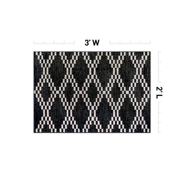 dimension image slide 4 of 14, Southwestern Geometric Area Rug