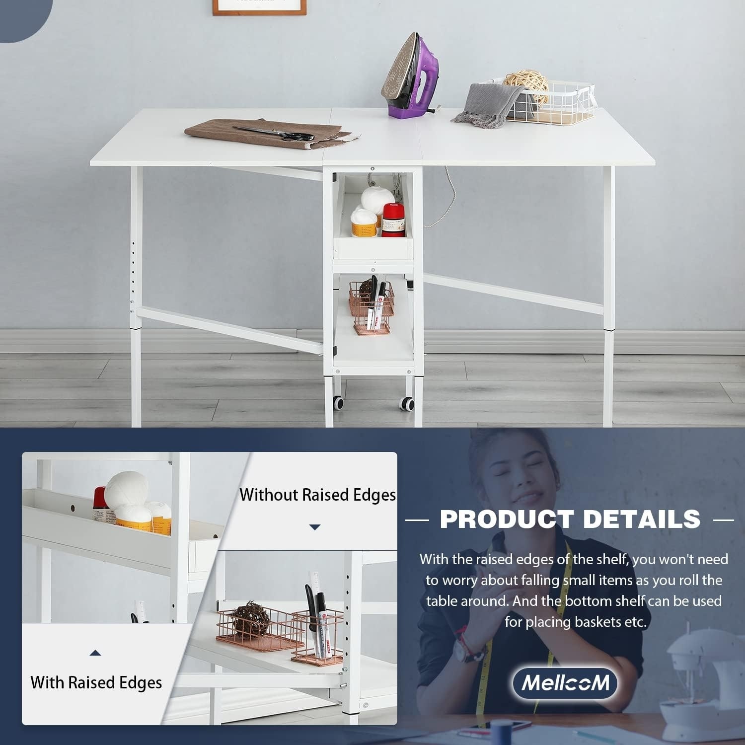 Foldable craft discount table