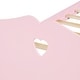 preview thumbnail 22 of 22, Twin Size Platform Bed with Heart-shaped Decoration Headboard and Footboard, Slat Bed Frame with Wood Slat Support
