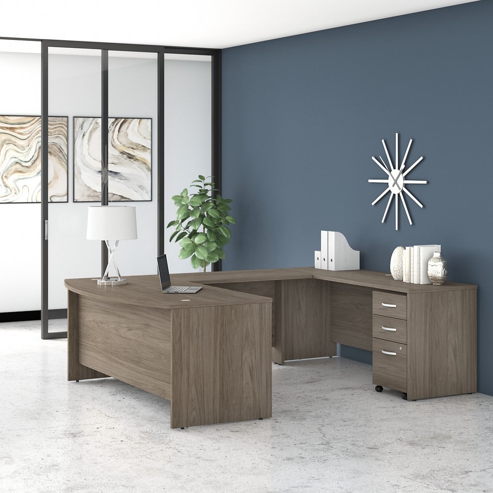 Studio C 72W U Shaped Desk with Drawers by Bush Business Furniture