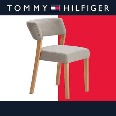 Tommy Hilfiger Waltham Dining Chair, Set of 2, Light Gray