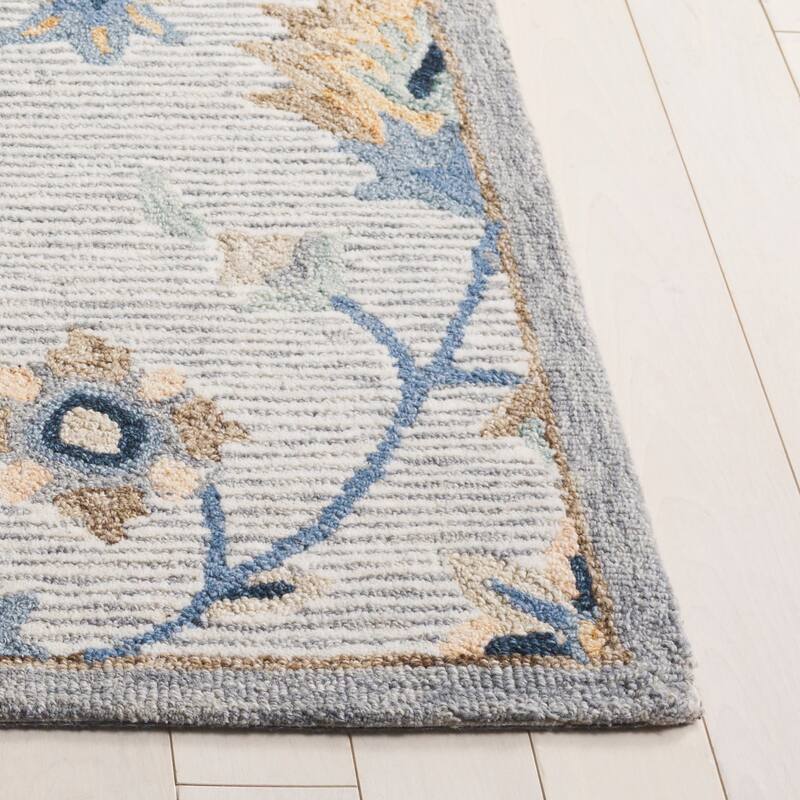 SAFAVIEH Handmade Jardin Sushila Floral Wool Rug