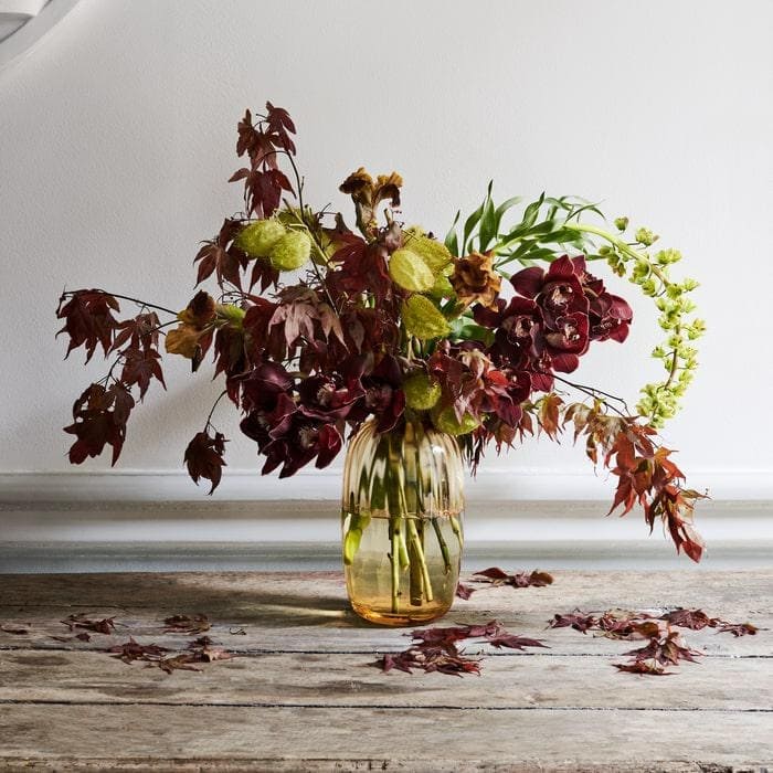 Holmegaard Primula Vase, Clear - 10"