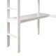 preview thumbnail 72 of 91, Modern Solid Wood Frame Loft Bed with Desk and Shelves